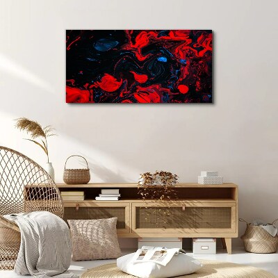 Bild auf leinwand Farbchaos in Bewegung