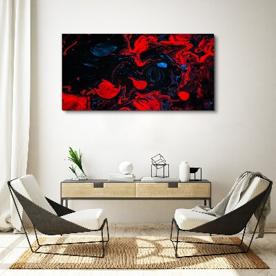 Bild auf leinwand Farbchaos in Bewegung