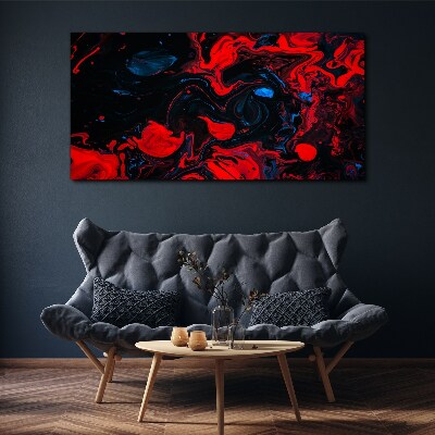 Bild auf leinwand Farbchaos in Bewegung