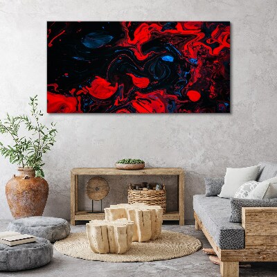 Bild auf leinwand Farbchaos in Bewegung