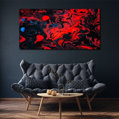 Foto auf leinwand Kosmischer Tanz der Farben