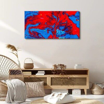 Foto auf leinwand Dynamische Farbexplosion