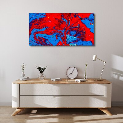 Foto auf leinwand Dynamische Farbexplosion