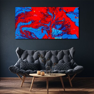 Foto auf leinwand Dynamische Farbexplosion