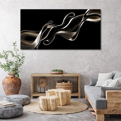 Foto auf leinwand Wellen fließender Eleganz