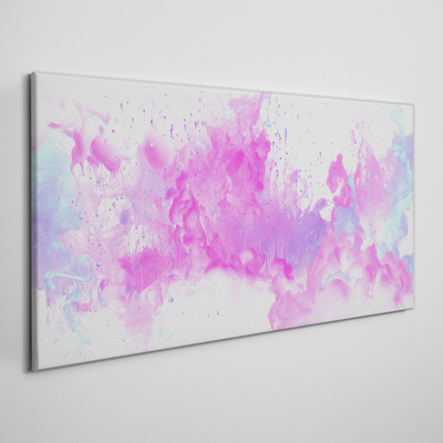 Foto auf leinwand Rosa Wasserexplosionen