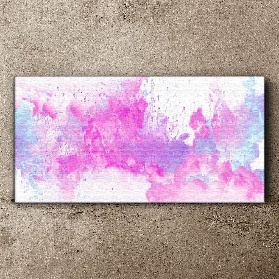 Foto auf leinwand Rosa Wasserexplosionen