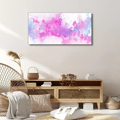 Foto auf leinwand Rosa Wasserexplosionen