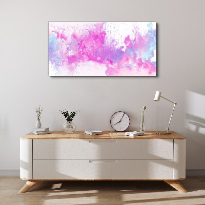 Foto auf leinwand Rosa Wasserexplosionen