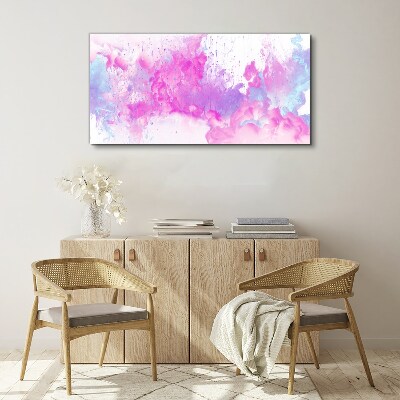 Foto auf leinwand Rosa Wasserexplosionen