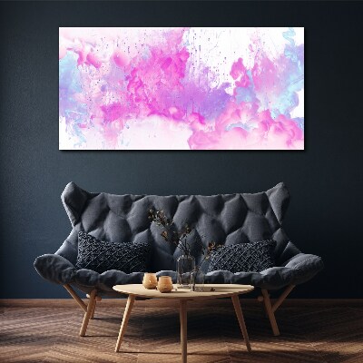 Foto auf leinwand Rosa Wasserexplosionen