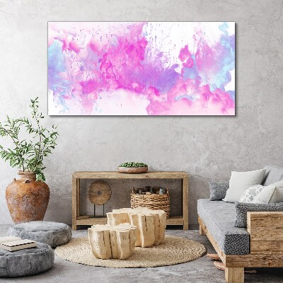 Foto auf leinwand Rosa Wasserexplosionen