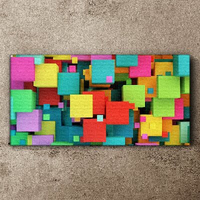 Foto auf leinwand Bunte geometrische Kompositionen