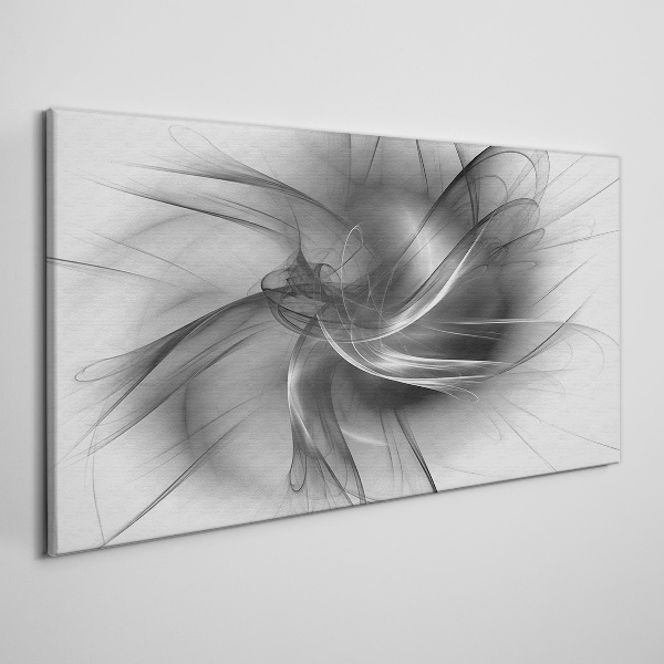 Foto auf leinwand Abstrakte Wirbel in monochromen Tönen