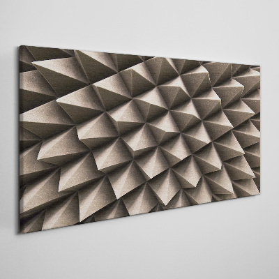 Foto auf leinwand Geometrie dreidimensionaler Formen