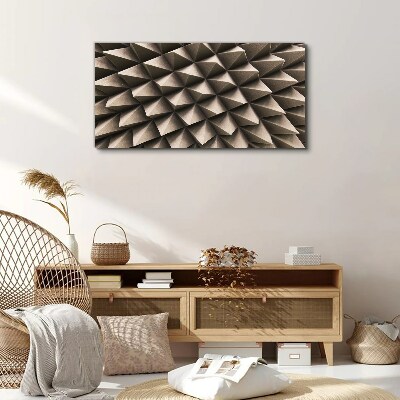 Foto auf leinwand Geometrie dreidimensionaler Formen