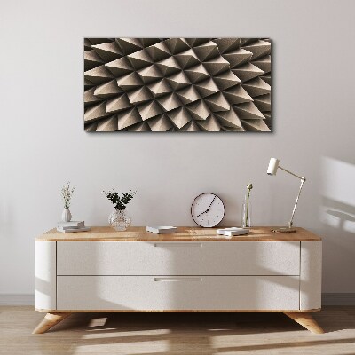 Foto auf leinwand Geometrie dreidimensionaler Formen