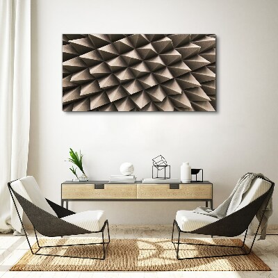 Foto auf leinwand Geometrie dreidimensionaler Formen