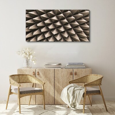 Foto auf leinwand Geometrie dreidimensionaler Formen