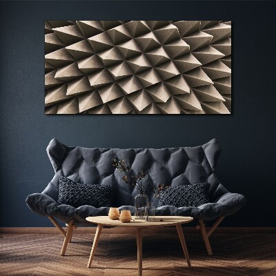 Foto auf leinwand Geometrie dreidimensionaler Formen