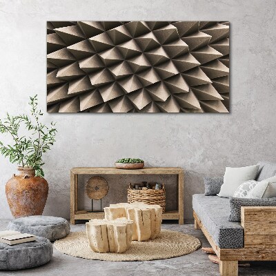 Foto auf leinwand Geometrie dreidimensionaler Formen