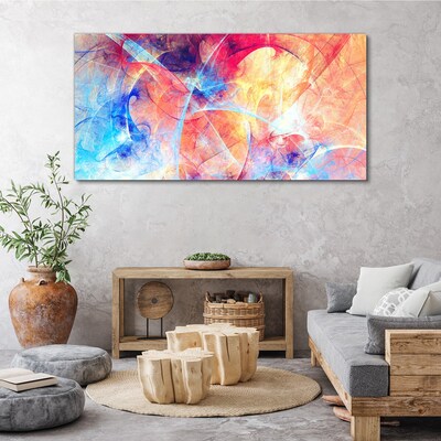 Foto auf leinwand Abstrakte Farben in Bewegung