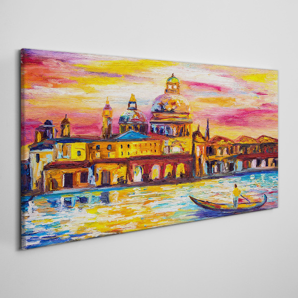 Foto auf leinwand Venedig in den Farben des Sonnenuntergangs