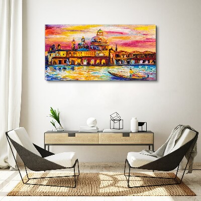 Foto auf leinwand Venedig in den Farben des Sonnenuntergangs