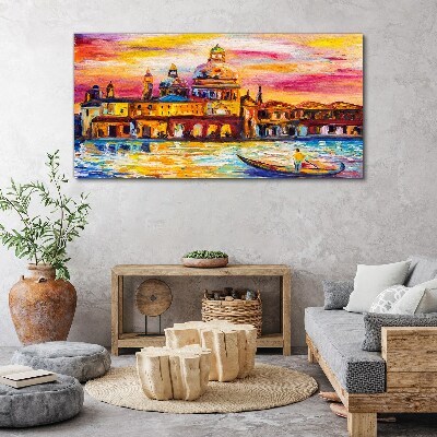 Foto auf leinwand Venedig in den Farben des Sonnenuntergangs