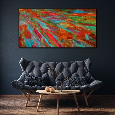 Wandbild Eine bunte Energielandschaft