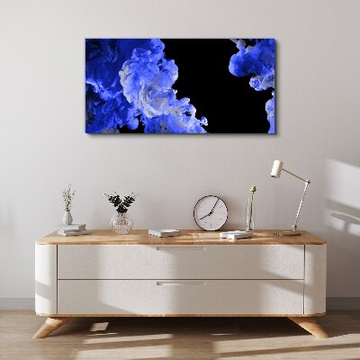 Leinwandbild Himmel mit blauen Wolken