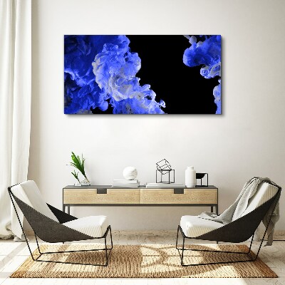 Leinwandbild Himmel mit blauen Wolken