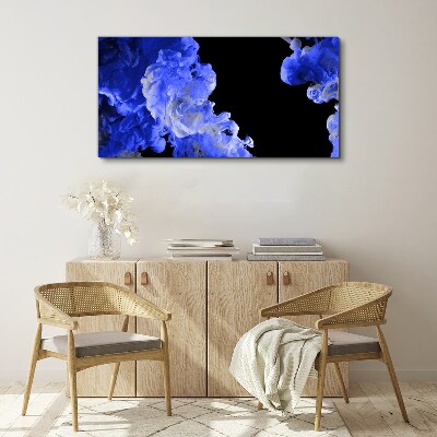 Leinwandbild Himmel mit blauen Wolken