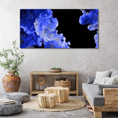 Leinwandbild Himmel mit blauen Wolken