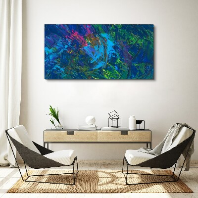 Foto leinwand Buntes Chaos der Abstraktion