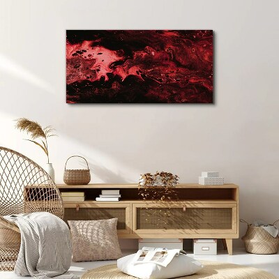 Foto auf leinwand Blutige Schatten des Chaos