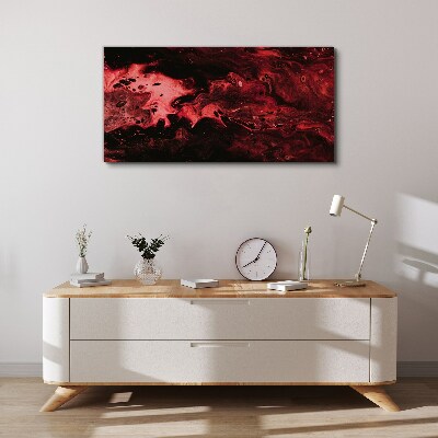 Foto auf leinwand Blutige Schatten des Chaos