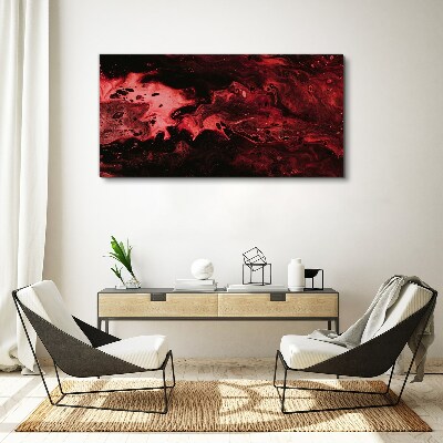 Foto auf leinwand Blutige Schatten des Chaos