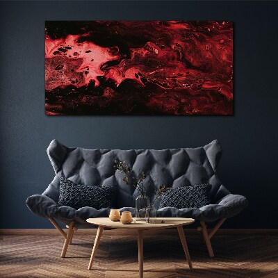 Foto auf leinwand Blutige Schatten des Chaos