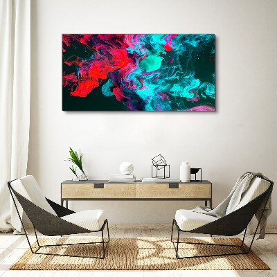 Foto leinwand Die Farben der Emotionen in Bewegung