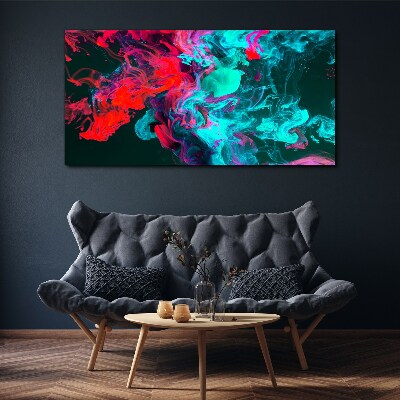 Foto leinwand Die Farben der Emotionen in Bewegung