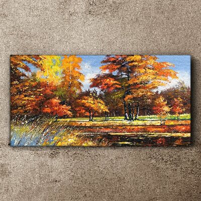 Fotobilder Goldener Herbst im Park