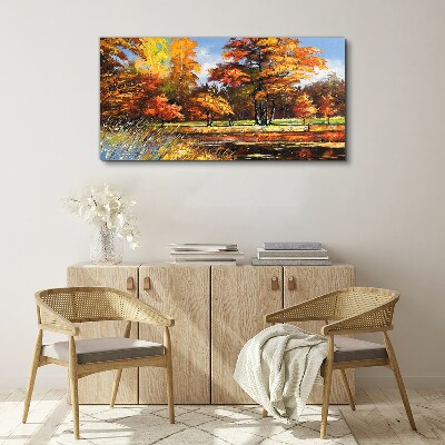 Fotobilder Goldener Herbst im Park