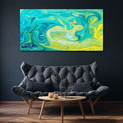 Foto auf leinwand Ozeanwirbel aus Farben