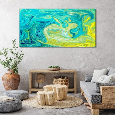 Foto auf leinwand Ozeanwirbel aus Farben