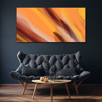 Foto auf leinwand Abstrakte warme Farbtöne