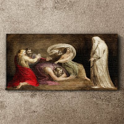 Foto auf leinwand Ein Geist im Angesicht der Tragödie