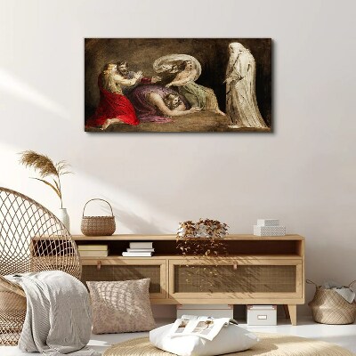 Foto auf leinwand Ein Geist im Angesicht der Tragödie