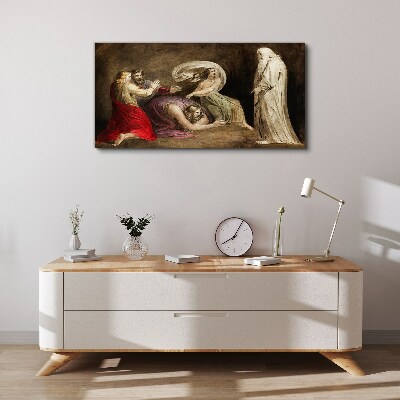 Foto auf leinwand Ein Geist im Angesicht der Tragödie
