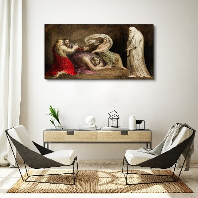 Foto auf leinwand Ein Geist im Angesicht der Tragödie